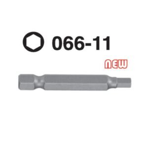 066-11 Hexagon Hex Shank Screwdriver Bit – ¼'' Drive