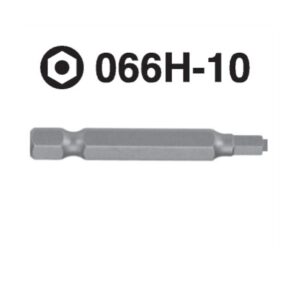 066H-10 Hexagon Plus Hex Shank Screwdriver Bit – ¼'' Drive