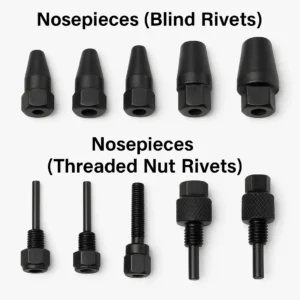 19675M-2 Dual-Function Riveter & Threaded Nut Insert Tool Kit (Blind & Nut Rivets) 1 Image is AI-generated for reference only.