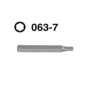 063-7 Hexagon Hex Shank Screwdriver Bit – 10mm Drive