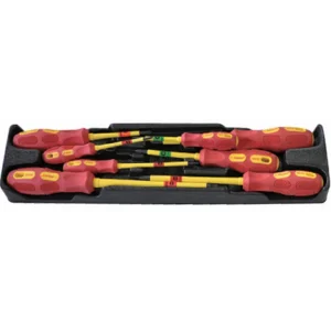 Insulated Screwdriver Set – TB-9 | VDE Certified Phillips & Slot Tips in Plastic Tray