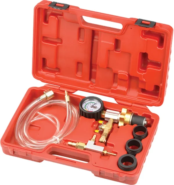 ECSF-6 – Cooling System Filler with Vacuum Leak Test and Universal Adapter Rings