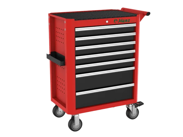 9917BHL-OB Workshop Tool Trolley with Locking System – 7 Drawers Roller Cabinet