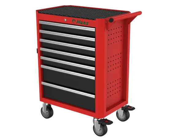 9917BHL-OB Workshop Tool Trolley with Locking System – 7 Drawers Roller Cabinet
