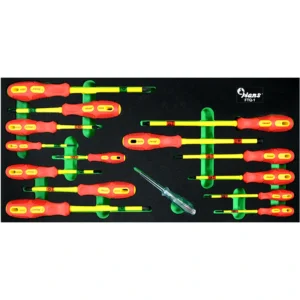 FTQ-1/ Insulated Screwdriver Set- 15 PCs
