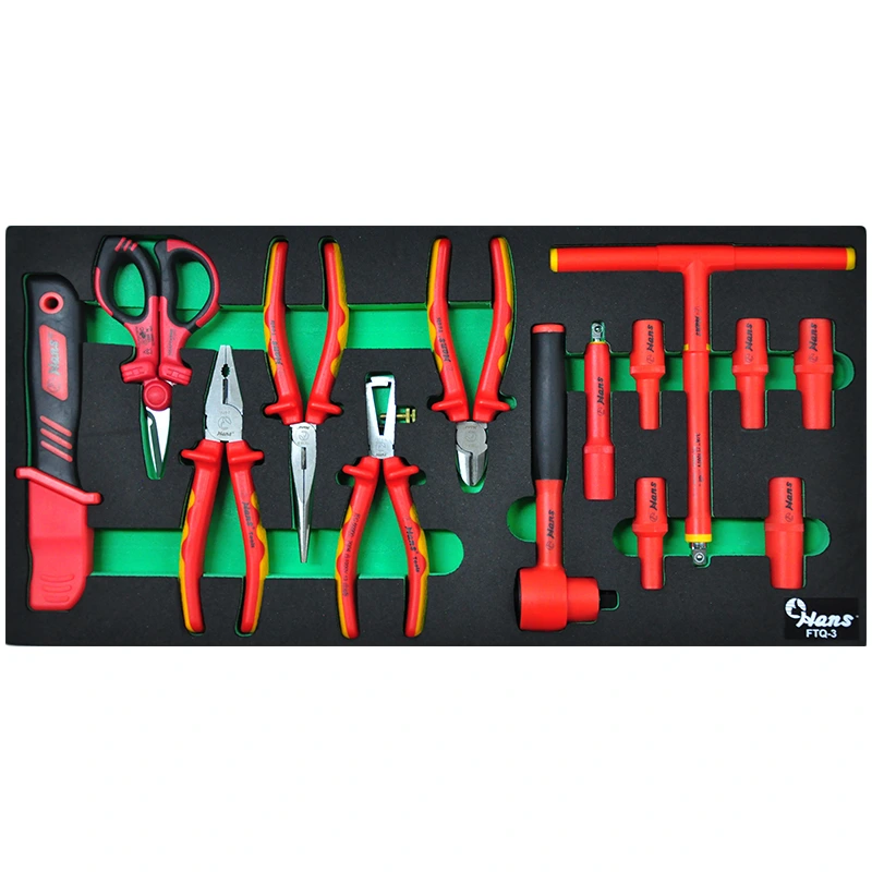 FTQ-3 FTQ-3 Insulated Socket Wrench and Plier Set | 1000V VDE