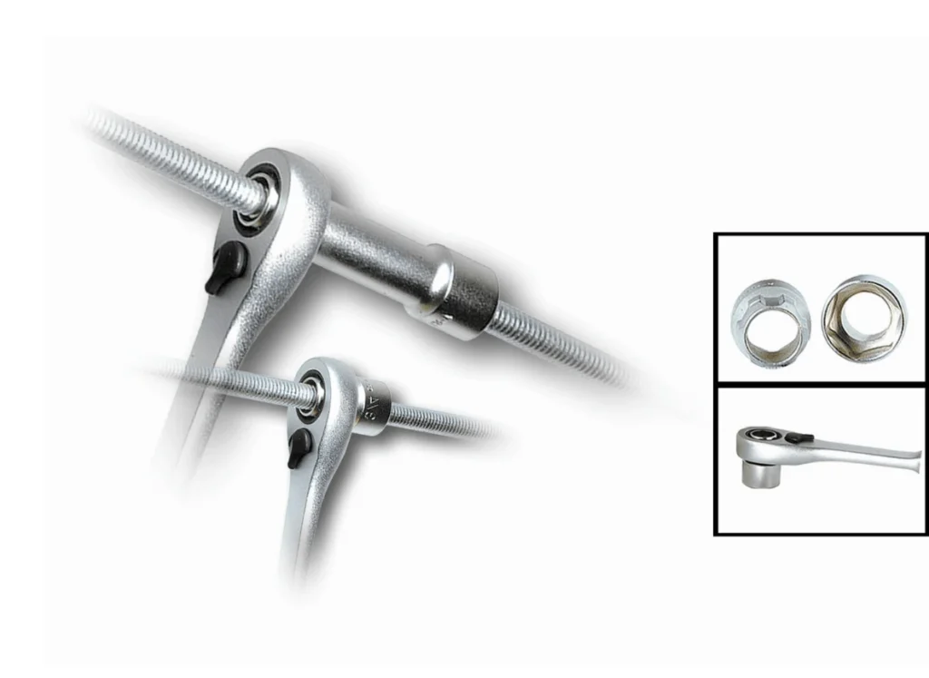 Go-thru socket wrench