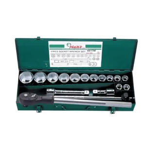 6617M2- Socket Wrench Set- ¾" Drive- 17 Pcs