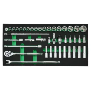 FTK-5 42-Piece ½" Drive Socket Wrench Set in EVA Foam